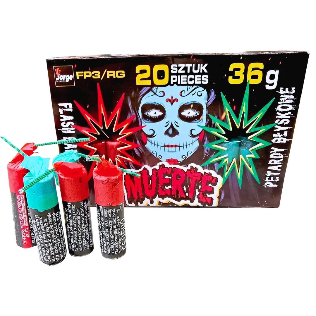 Petardy MUERTE 20ks (RED/GREEN)
