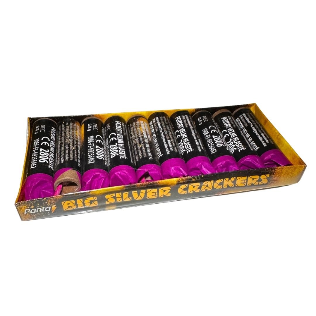 Petardy BIG SILVER CRACKERS 10KS