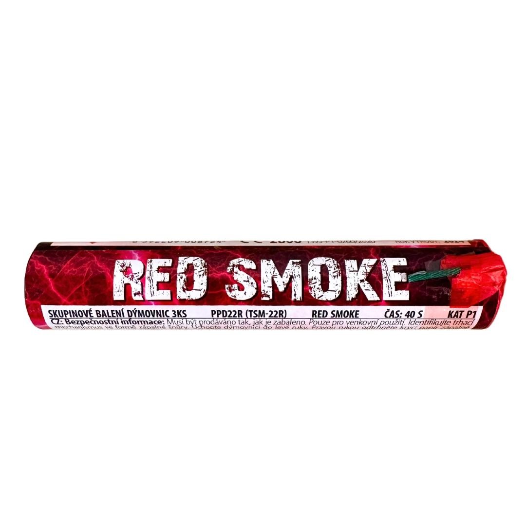 Dýmovnice RED SMOKE 1ks