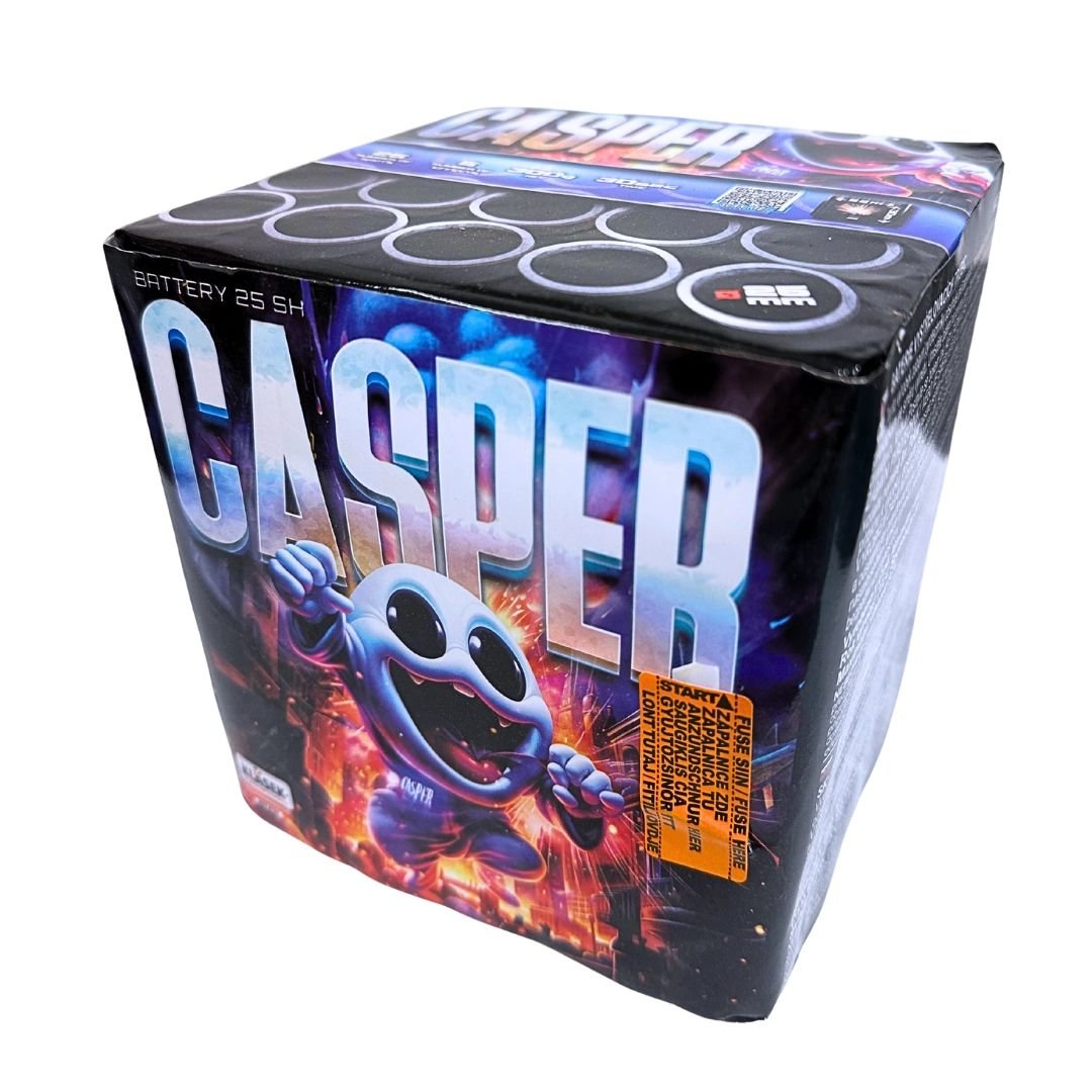 Kompaktní ohňostroj CASPER 25 ran 25mm