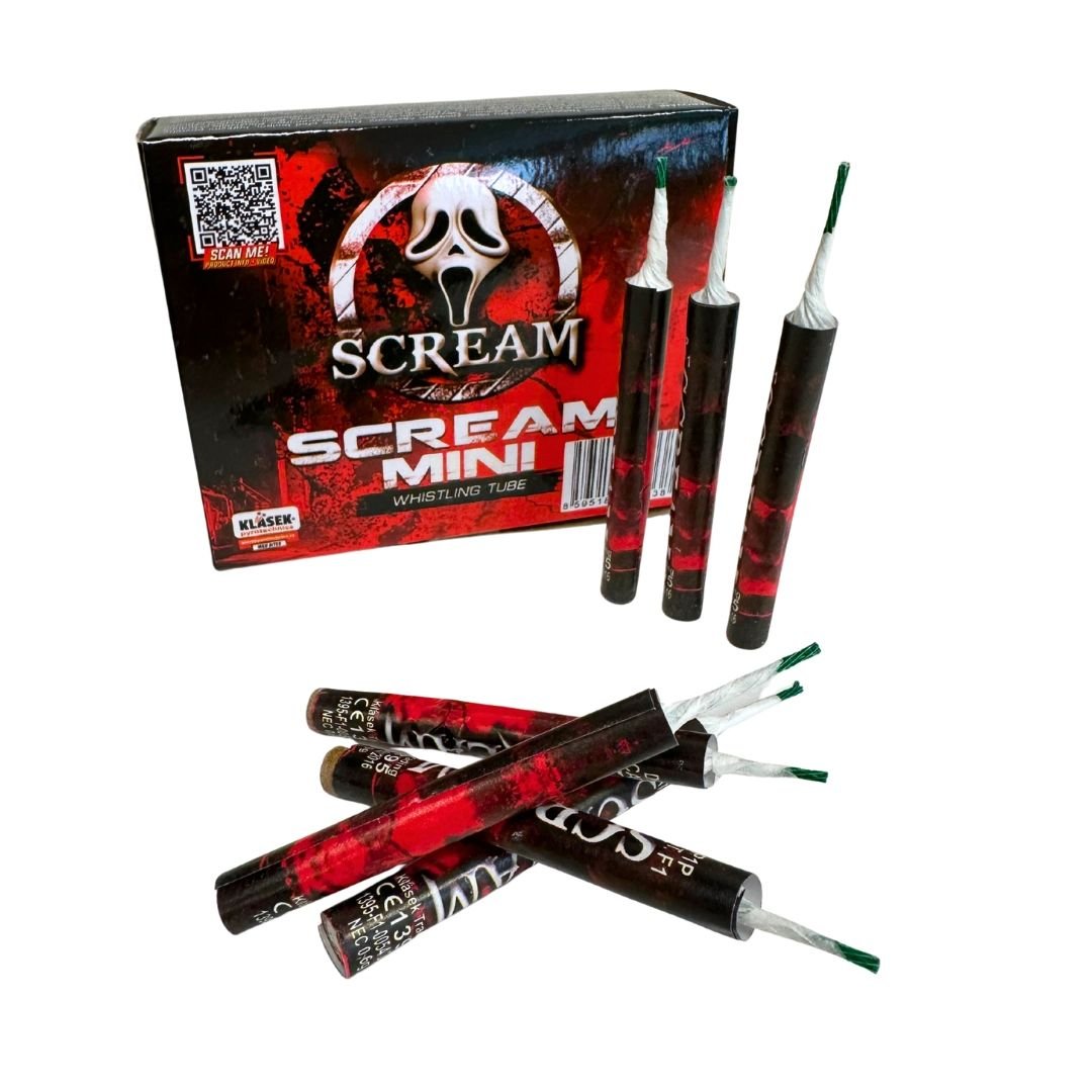 Dětská pyrotechnika PÍŠŤALKA (SCREAM MINI) 30ks