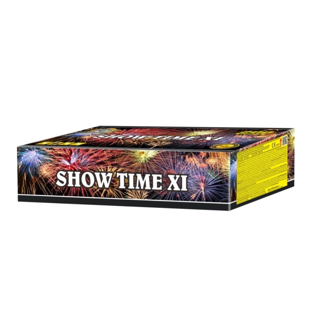 Sestavený ohňostroj SHOW TIME XI 200 ran 20mm