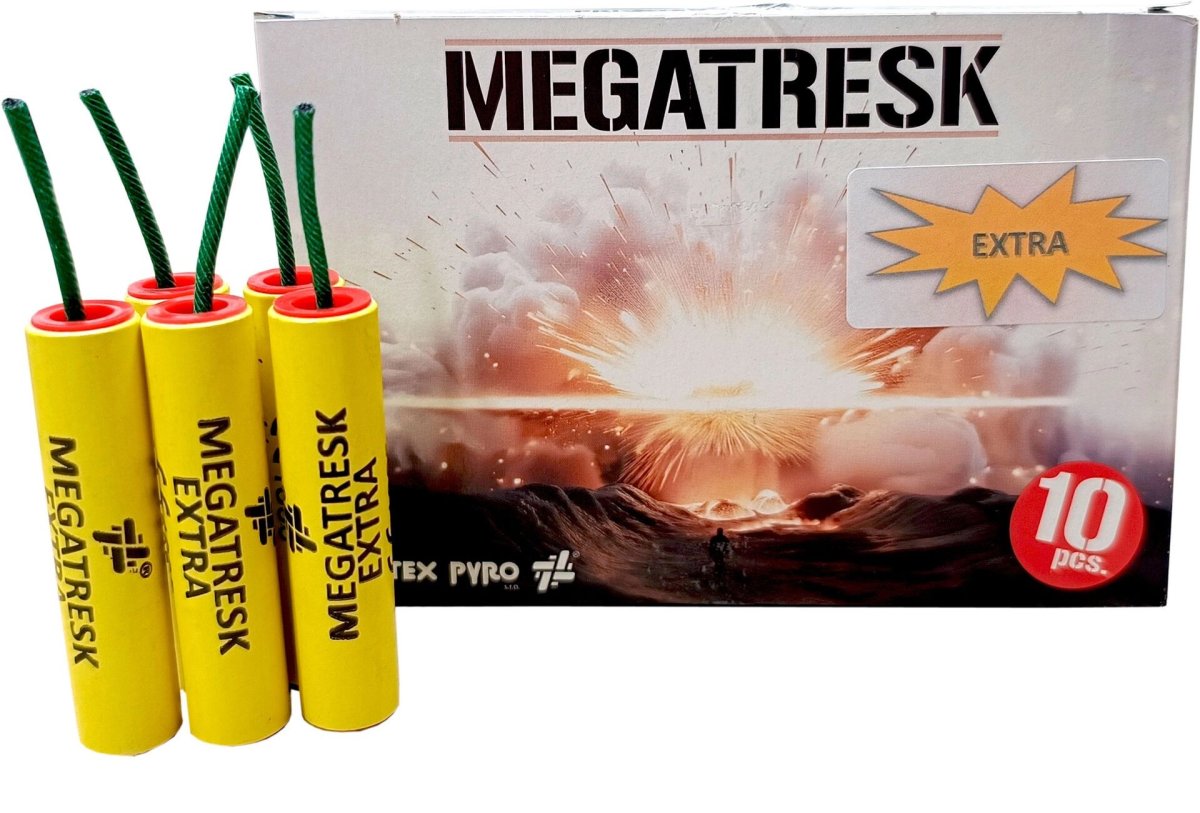 Petardy MEGATRESK s knotem 10ks