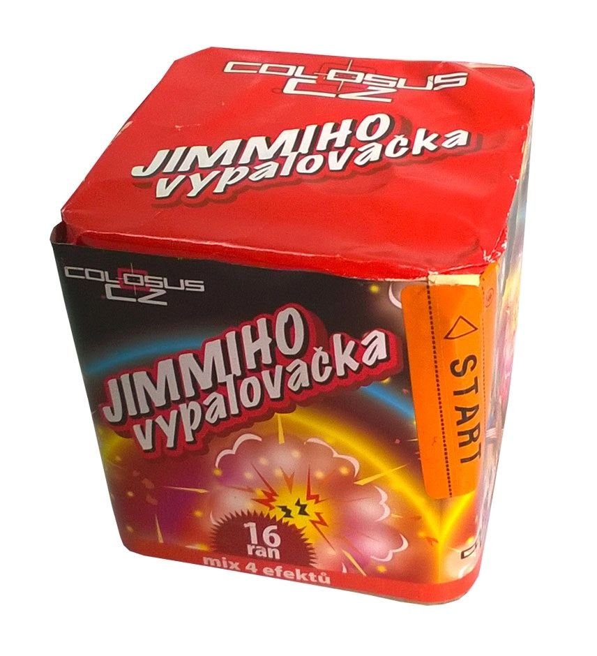 Ohňostroj JIMMIHO VYPALOVAČKA 16 ran 19mm