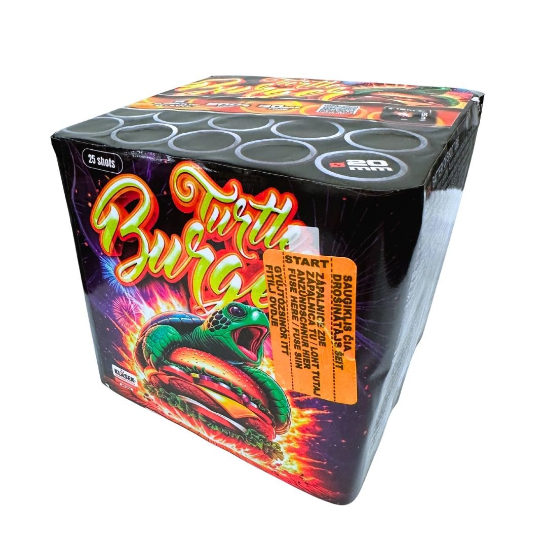 Ohňostroj TURTLE BURGER 25 ran 20mm
