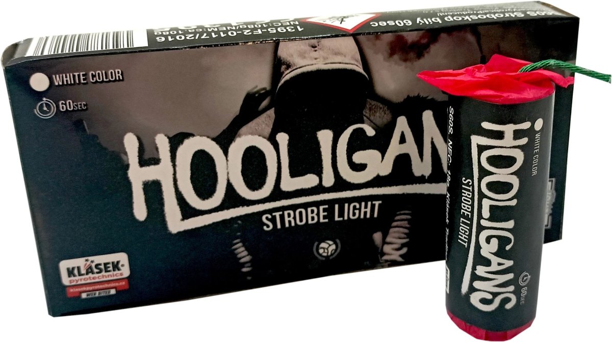 STROBOSKOP BÍLÝ 6ks (60s)