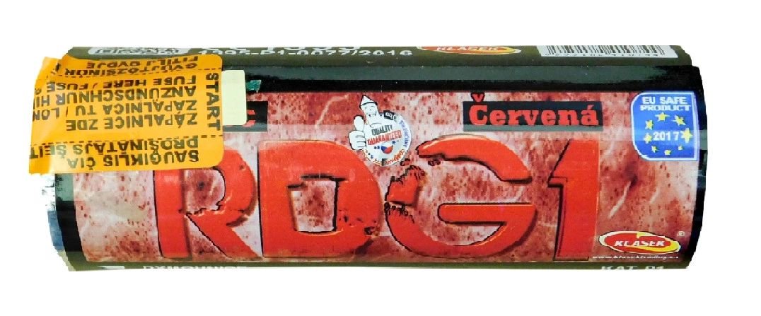 Dýmovnice RDG1 červená