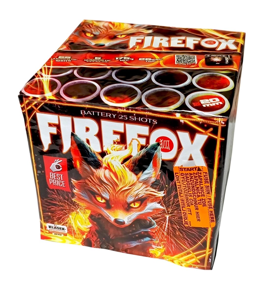 Ohňostroj BEST PRICE FIREFOX 25 ran 20mm