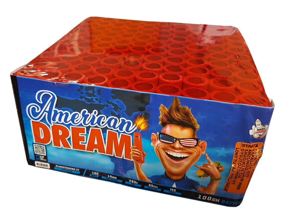 Ohňostroj AMERICAN DREAM 100 ran 14mm
