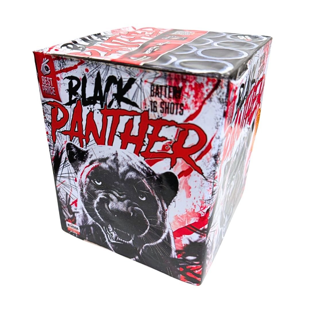 Ohňostroj BEST PRICE BLACK PANTHER 16 ran 30mm