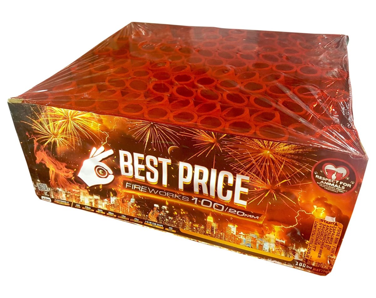 Ohňostroj BEST PRICE WILD FIRE MULTI 100 ran 20mm
