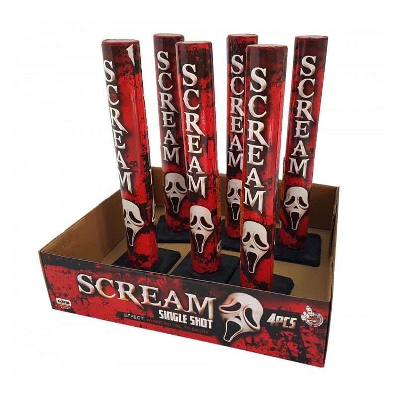 Kulové pumy SCREAM 25mm 6ks