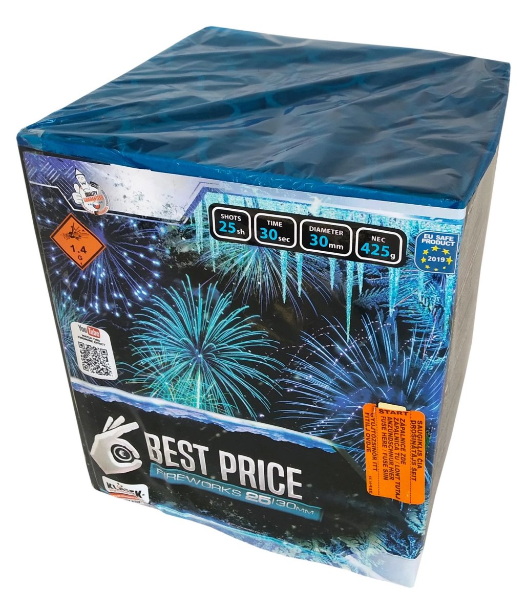 Ohňostroj BEST PRICE FROZEN 25 ran 30mm