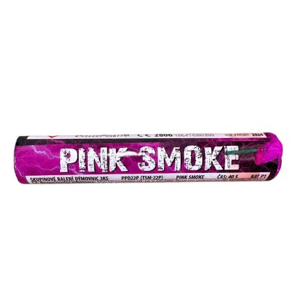Dýmovnice PINK SMOKE 1ks