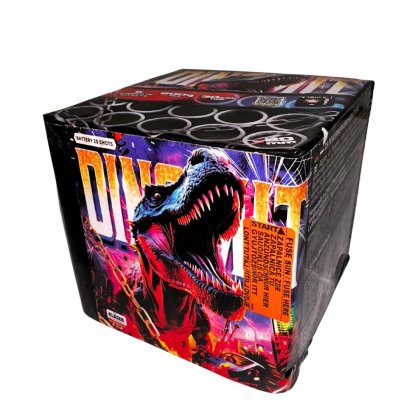 Kompaktní ohňostroj DINOMIT 25 ran 20mm