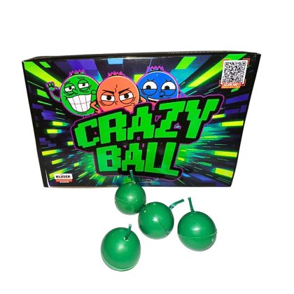 Dětská pyrotechnika CRAZY BALL 24ks