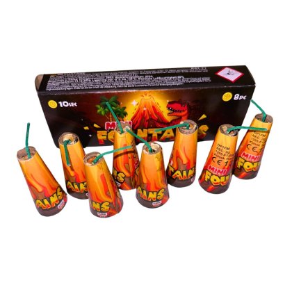 Dětská pyrotechnika MINI FONTÁNY 8ks