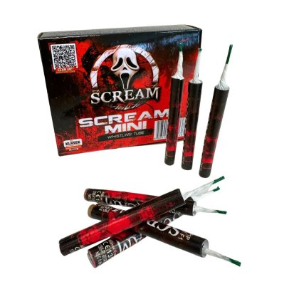 Dětská pyrotechnika PÍŠŤALKA (SCREAM MINI) 30ks
