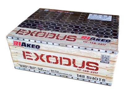 Ohňostroj EXODUS 148 ran 20/25mm