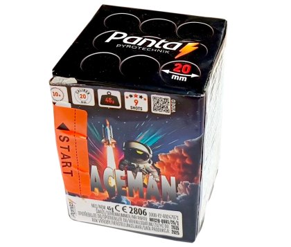 Ohňostroj SPACEMAN 9 ran 20mm
