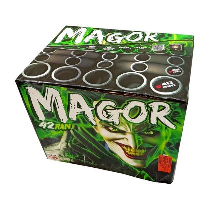 Kompaktní ohňostroj MAGOR 42 ran 25/40mm