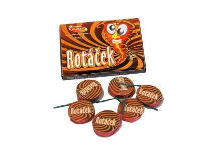 Dětská pyrotechnika ROTÁČEK 6ks