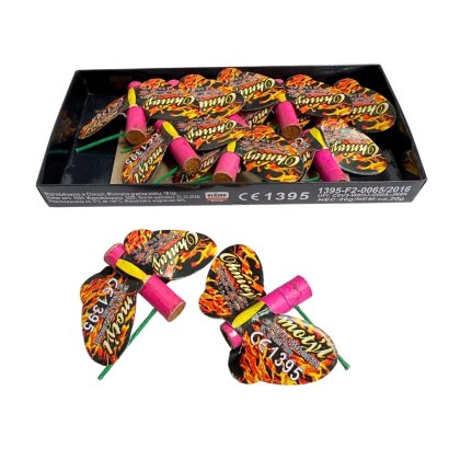 Dětská pyrotechnika OHNIVÝ MOTÝL 10ks