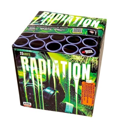 Kompaktní ohňostroj RADIATION 25 ran 20mm