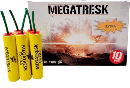Petardy MEGATRESK s knotem 10ks