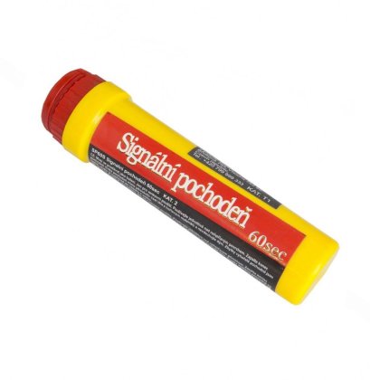 Signální POCHODEŇ červená 1ks