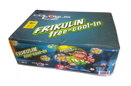 Kompaktní ohňostroj FRIKULÍN 138 ran 20mm