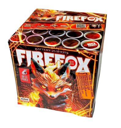 Ohňostroj BEST PRICE FIREFOX 25 ran 20mm