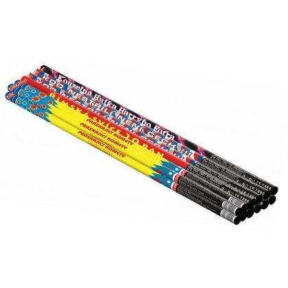 MIX 12 ŘÍMSKÝCH SVÍCÍ 20 ran 10mm 12ks