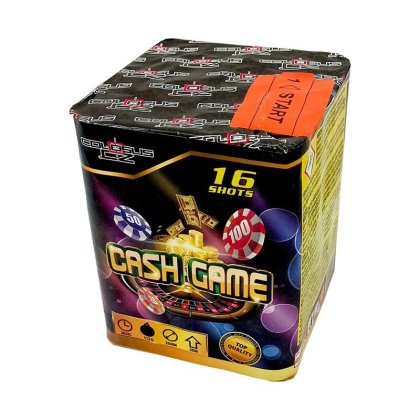 Kompaktní ohňostroj CASH GAME 16 ran 20mm