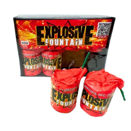 Fontána EXPLOSIVE FOUNTAIN 8ks