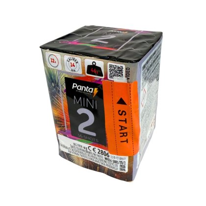 Kompaktní ohňostroj MINI2 16 ran 14mm