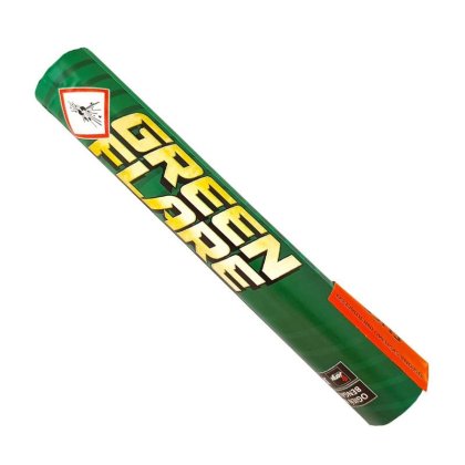 Fotbalová pochodeň ZELENÁ 1ks